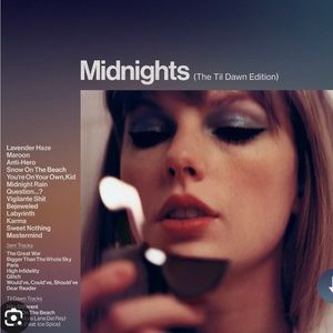 NOT FOR SALE. LOOKING TO PURCHASE MIDNIGHTS TILL DAWN EDITION LIMITED CD